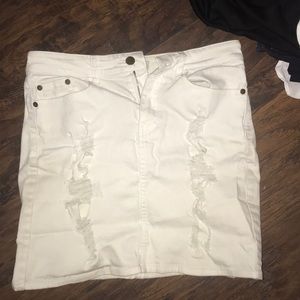 Jean skirt